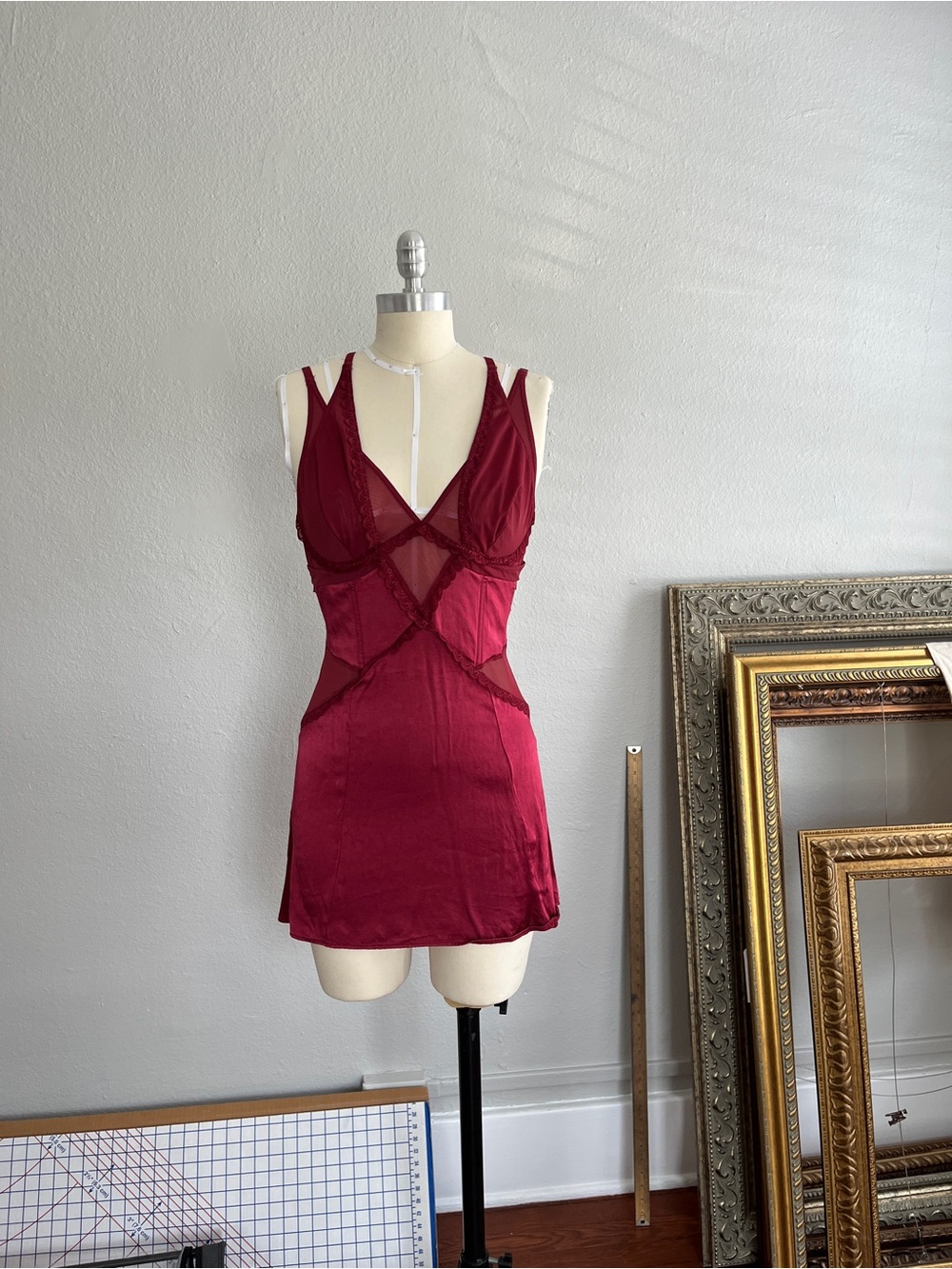 Voight twin flame lingerie dress
